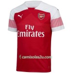 Camisolas de futebol Arsenal Equipamento Principal 2018/19 Manga Curta